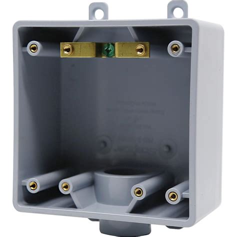 angled dual gang junction box|outdoor 2 gang outlet box.